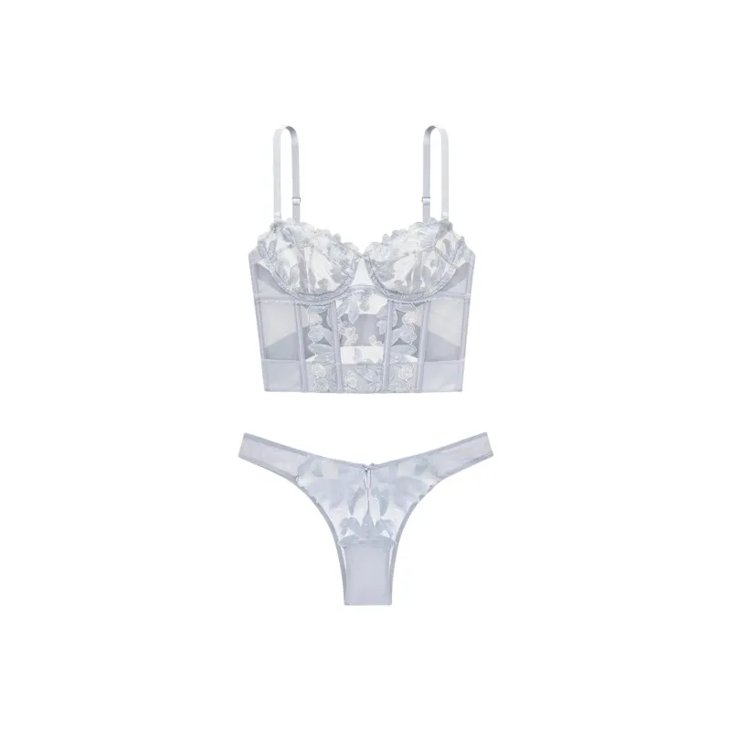 Victoria's Secret Underwear Set Women's Aqua Blue-0