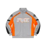 Orange Gray Patchwork