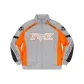 Orange Gray Patchwork