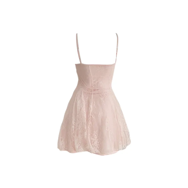 Udon House Slip Dress Women's Pink-1
