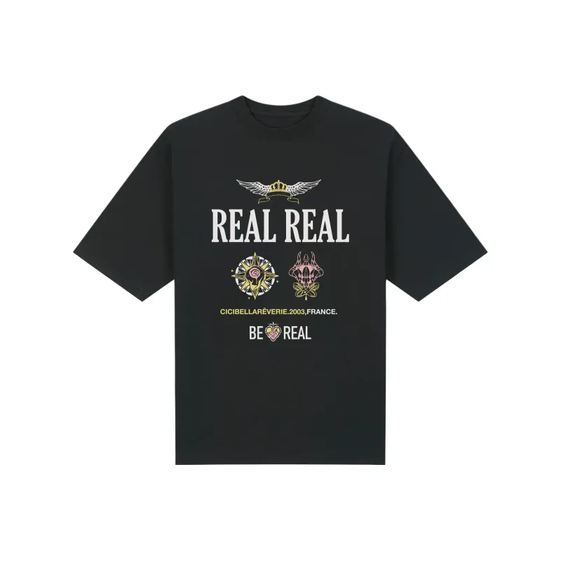Cicibella T Shirts Unisex Black-0