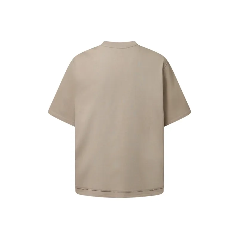 CAI T Shirts Unisex Khaki-2