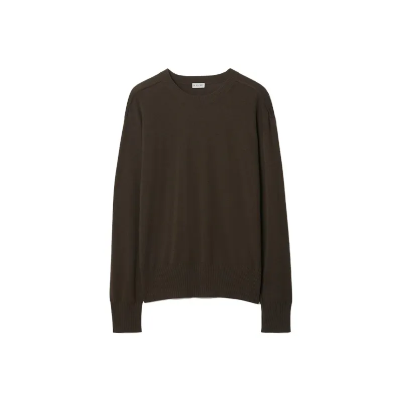 Burberry Drop-shoulder Wool Jumper-0