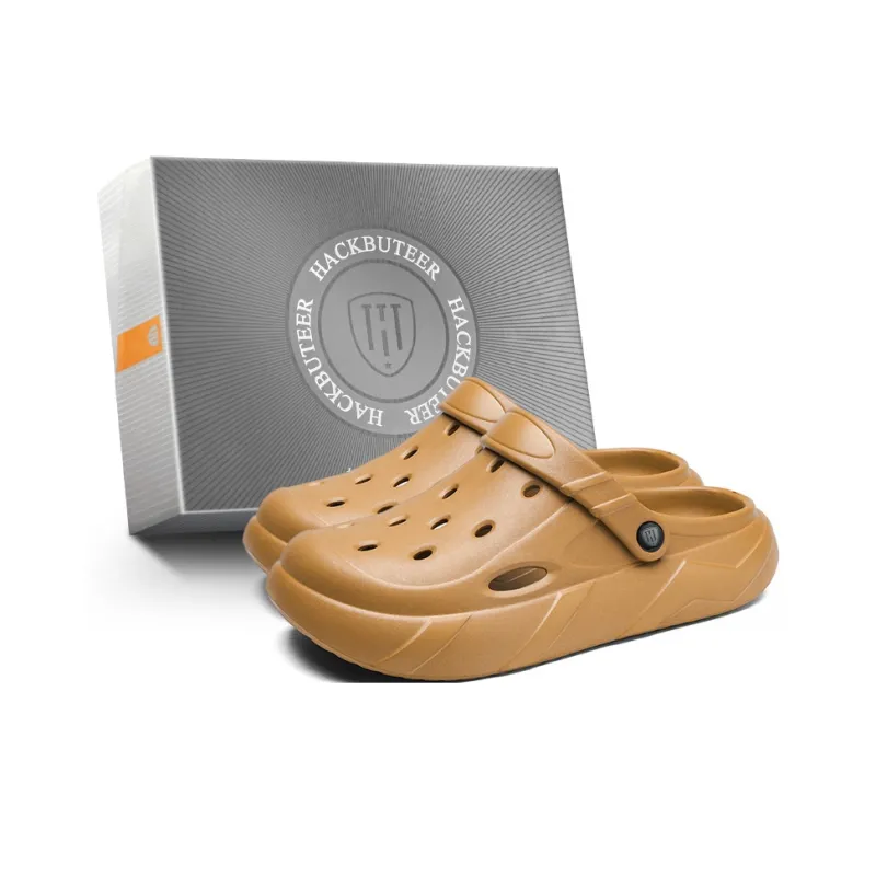 HACKBUTEER Closed Toe Slippers Unisex-10