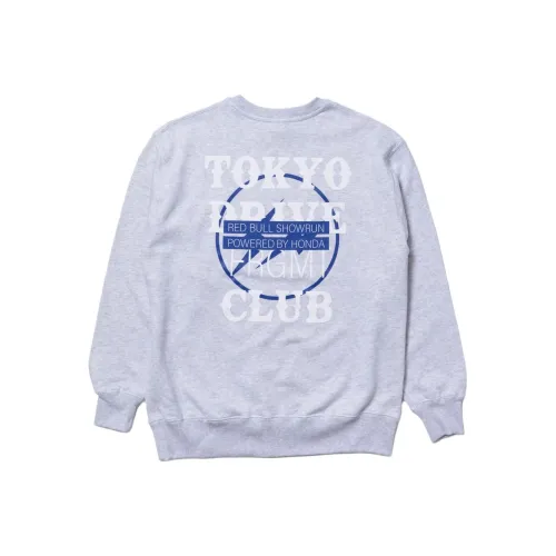 Fragment Design x Red Bull X HONDA/ X TokyoDrive SS25 Sweatshirt Unisex Gray