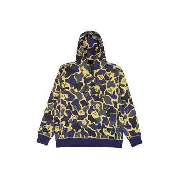 RIPNDIP Hooded Regular Sweatshirt Unisex Yellow Camouflage