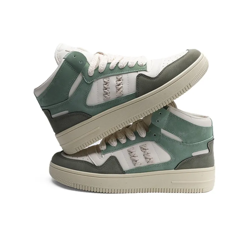 JEANSWEST Aurora Breeze Refreshing High Top Skateboard Shoes Unisex-5