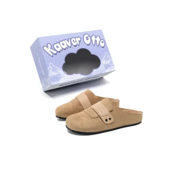 KAAVER OTTO Odor Resistant, Slip Resistant, Antibacterial Closed Toe Slippers Women's