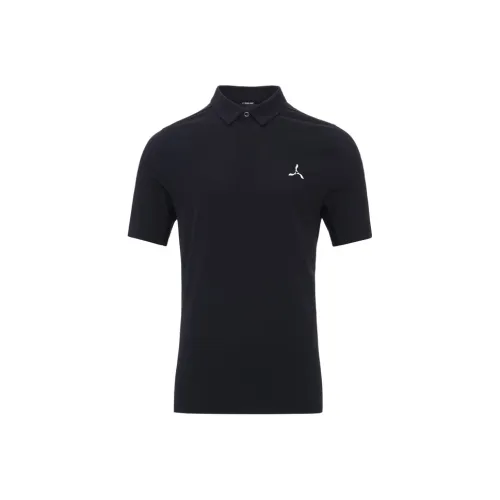 LI NING 1990 Golf Series Polo Shirt Men's Black