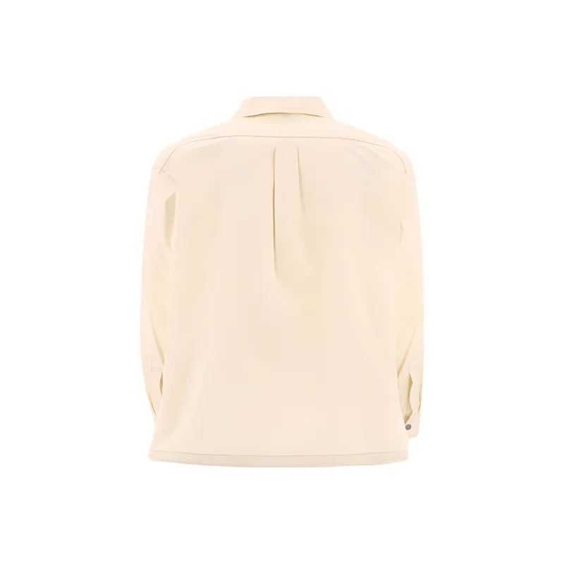 And Wander Logo print Shirt Jacket-1