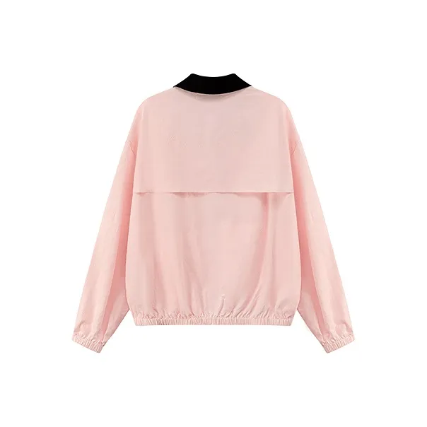 CHUU Cropped Coat Women's Light Pink-1
