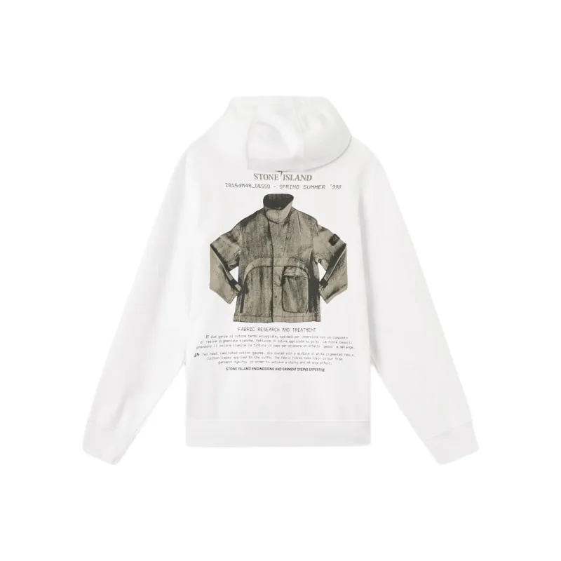 STONE ISLAND SS25 Sweatshirts Men White-0