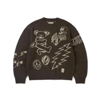 Thisisneverthat Sweaters Unisex Brown