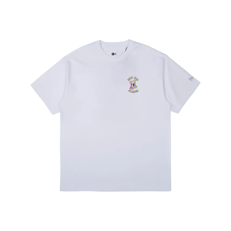 New Era T Shirt Unisex Snow White-1