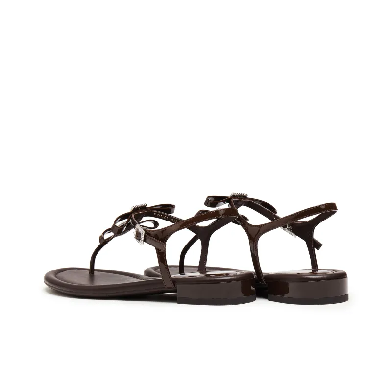 Staccato One Strap Sandals Women's Caramel Coffee-2