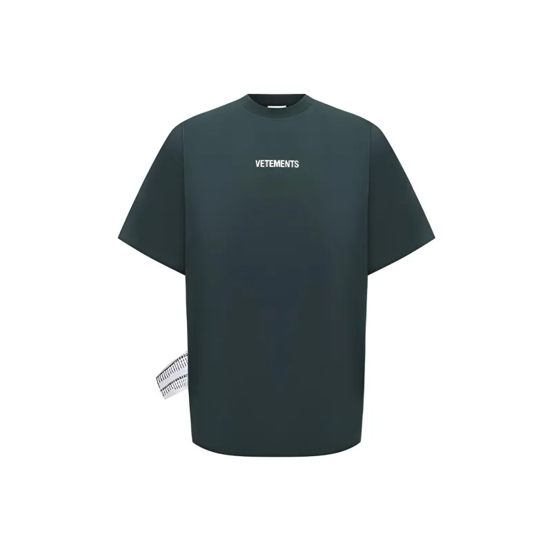 Vetements T-Shirts Men Green-0