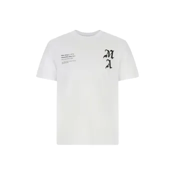 AMIRI X Wes Lang Checker Skull Tee