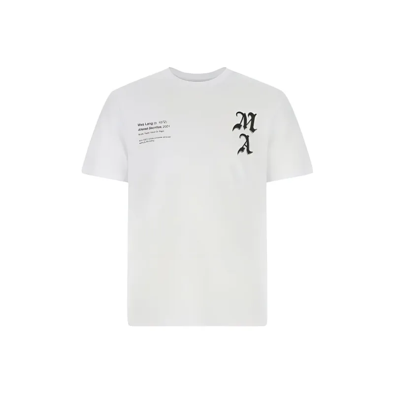 AMIRI X Wes Lang Checker Skull Tee-0