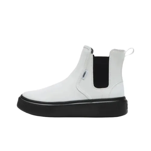 Vans Hover Collection Short Chelsea Boots Unisex White