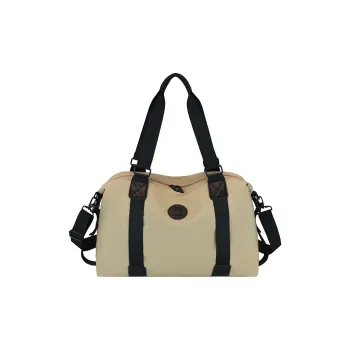 OUZIHUANG Nylon Travel Bag Unisex Khaki/Pink/Green/Black/Brown/Orange