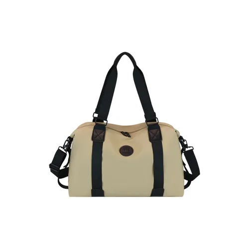 HACIN Pu Travel Bag Unisex Gray/Black/Brown
