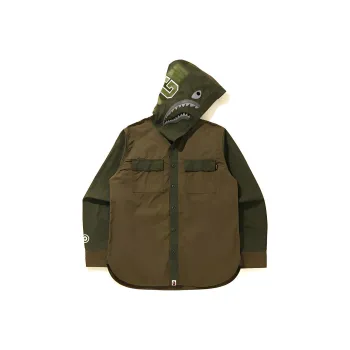 A BATHING APE Shark Hoodie Shirt