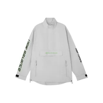 New Balance Jackets Men Gray