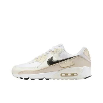 Nike Air Max 90 Low Top Casual Shoes Women's Beige