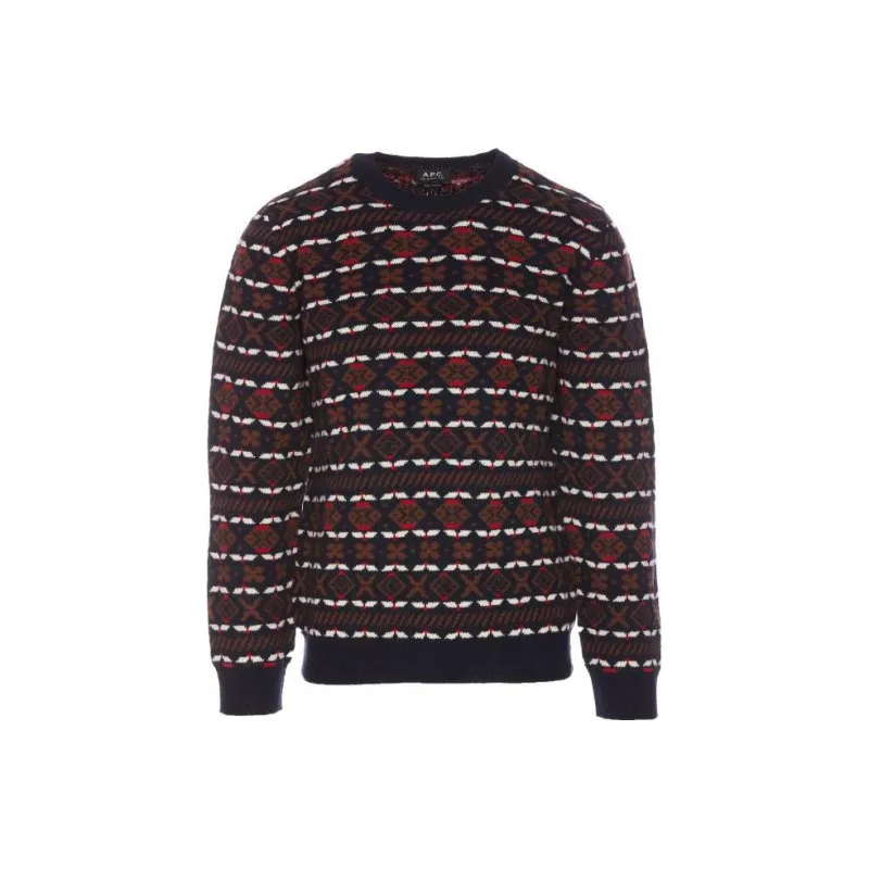 A.P.C John Crewneck Knitted Jumper-0