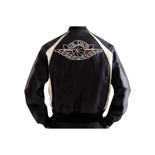 Jordan X DIOR Quarterly New Products Jackets Men Navy Blue