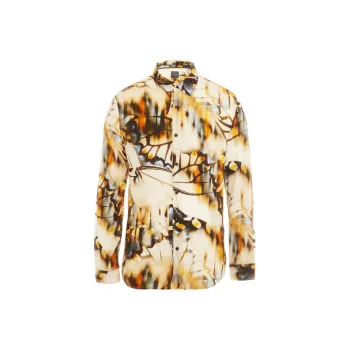 GUESS Shirts Men Yellow