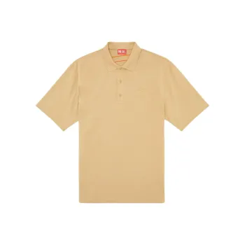 DIESEL FW24 Polo Shirt Men's Light Brown