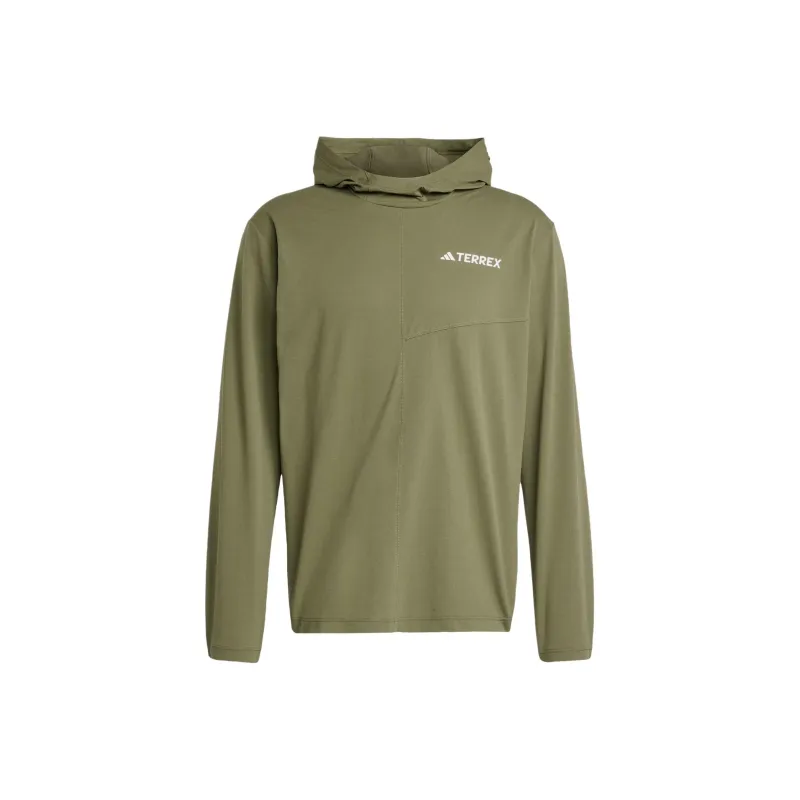 Adidas Free Shipping With AdiClub Terrex Multi Climacool Hooded Long Sleeve Top-0
