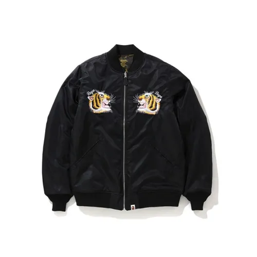 A BATHING APE Tiger Embroidery Reversible Jacket