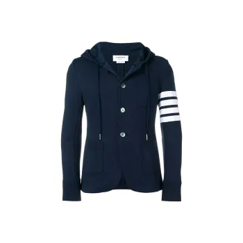 THOM BROWNE Jackets Men Dark Blue