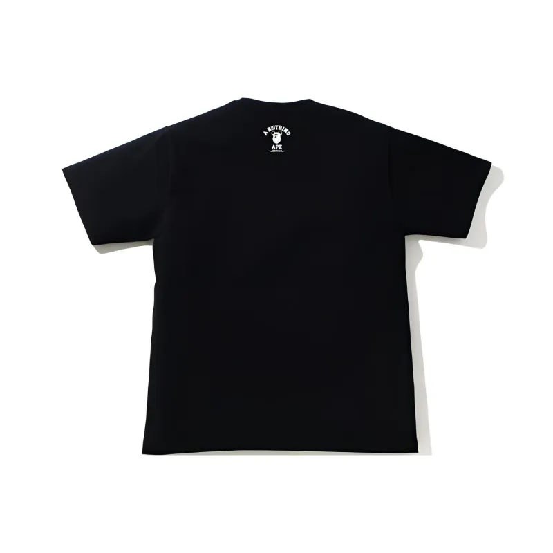 Bape X Medicom Toy Bearbrick Camo Bear College Tee-1