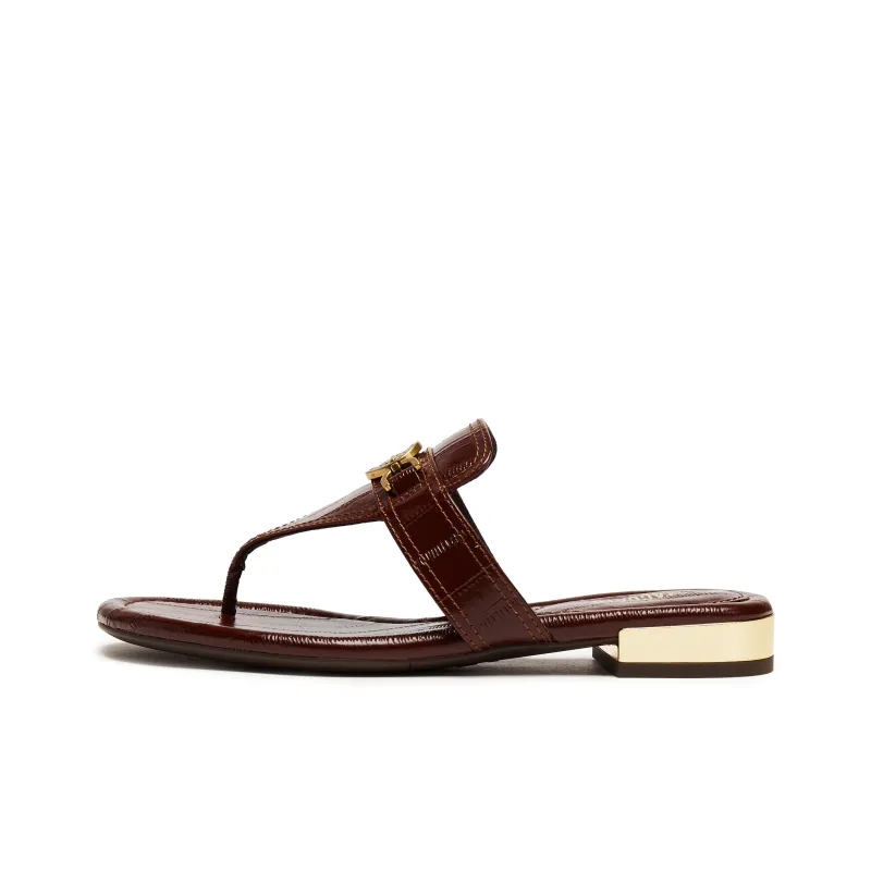 Staccato Rubber Sole Metal Slip Resistant Flip Flops Women's-4
