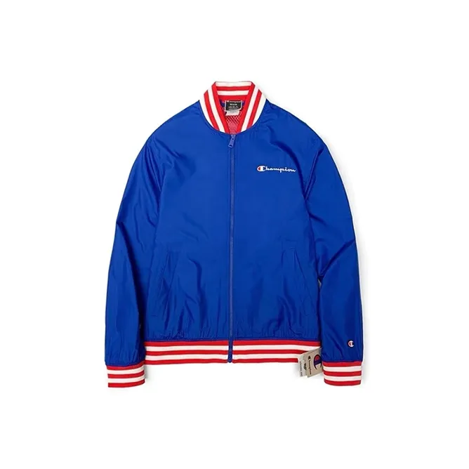 Champion Jacket US Version Unisex Royal Blue-0