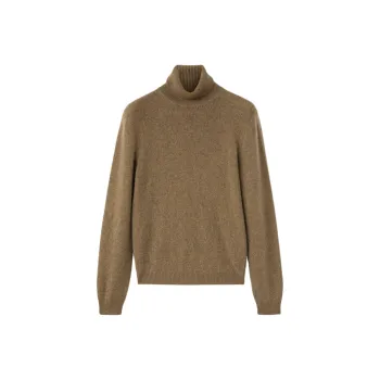 Loro Piana FW24 Cashmere Sweater Men's Earth Yellow
