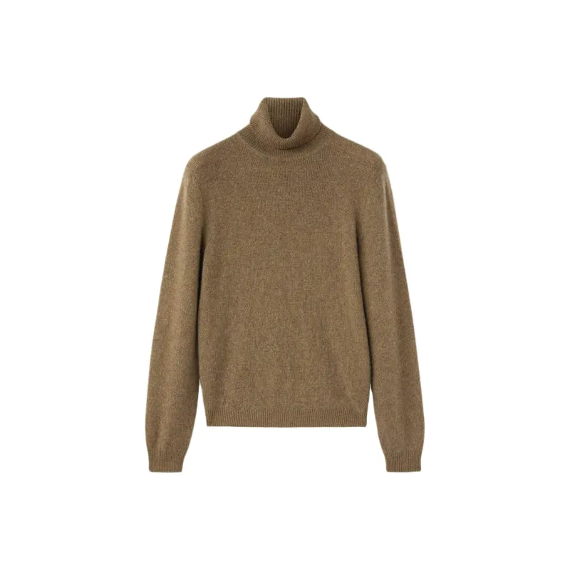 Loro Piana FW24 Cashmere Sweater Men's Earth Yellow-0