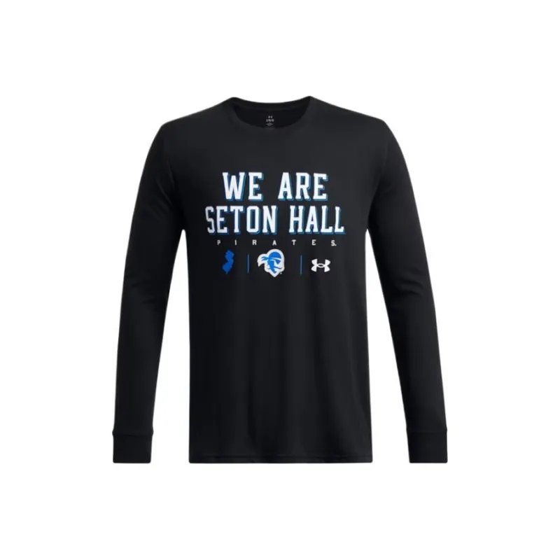 Under Armour Performance CottonCollegiate T Shirt Men's Black-0
