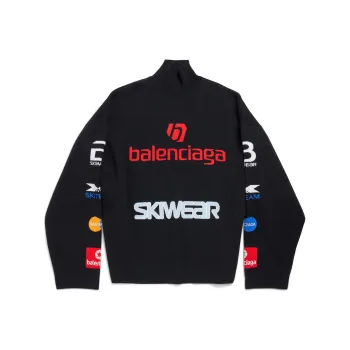 Balenciaga Turtleneck Long Sleeved Ski Sweater