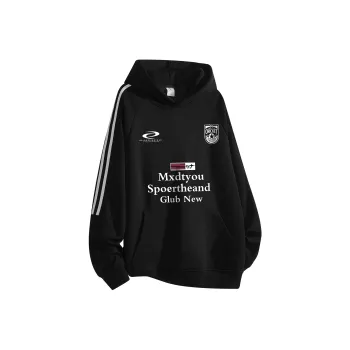 MXDT Sweatshirt Unisex Black Fleece Lined