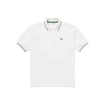 LACOSTE Polo Shirts Men White