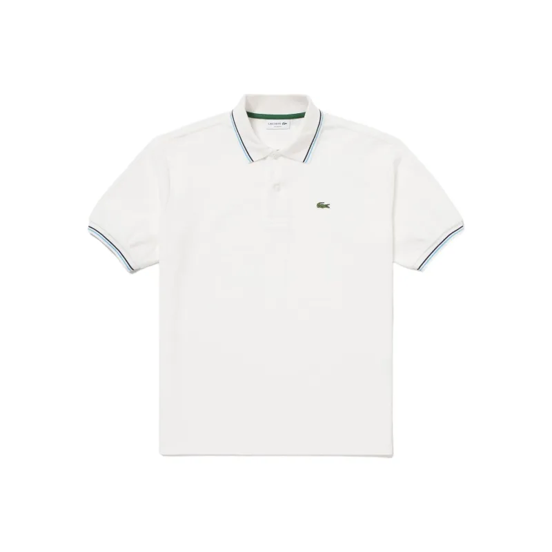 LACOSTE Polo Shirts Men White-0