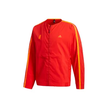 Adidas Originals Jackets Men Bright Pink Red Fluorescent
