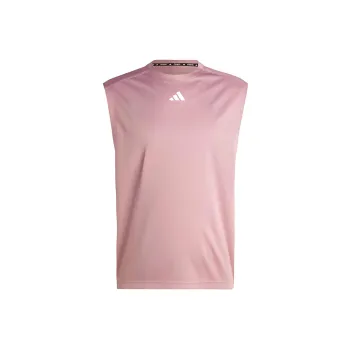 Adidas Gym Tank Tops Men Pink