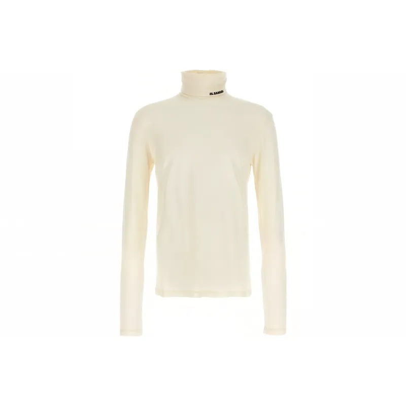JIL SANDER + High Neck T Shirt-0