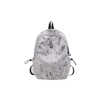 Dusen Kangaroo Nylon Backpack Unisex White/Black/Red/Dark Green/Light Green