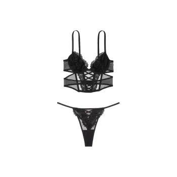 Victoria's Secret Underwear Set Women's Black